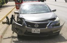 No injuries in two-vehicle crash