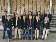 Stephens County 4-H competed last week at the District 3 4-H Livestock Judging Contest. It was the first time the organization had competed in the event. Facebook/Stephens County 4-H