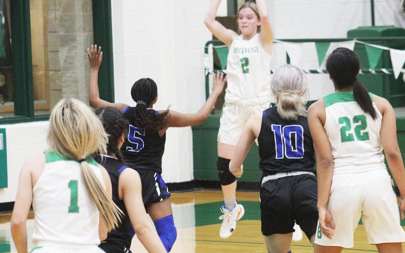 Lady Bucks subdue City View Lady Mustangs