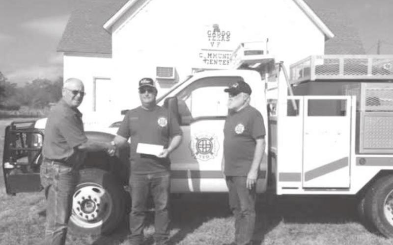 PKLA makes donations to five area Volunteer Fire Departments