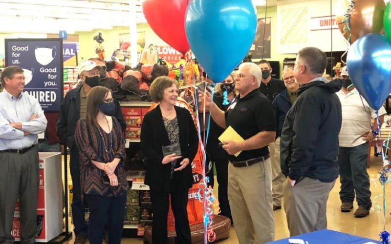 Community celebrates United’s Olson