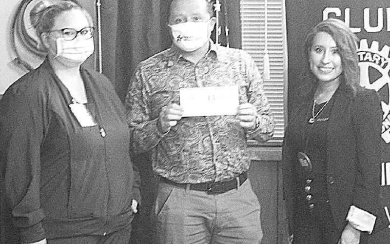 Rotary donates $1,500 to SMH’s Senior meals program