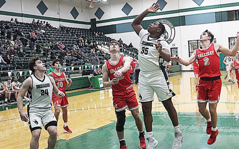 Bucks drop district contest against Eagles, 67-50