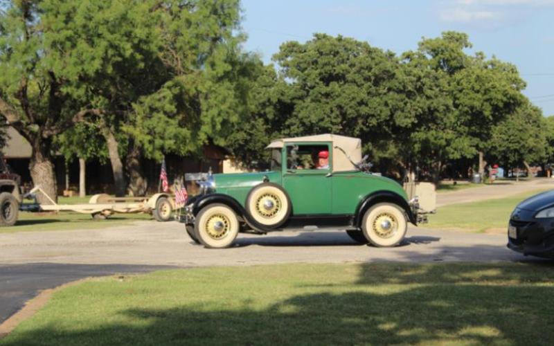 Golf Cart Parade for 4th of July celebration