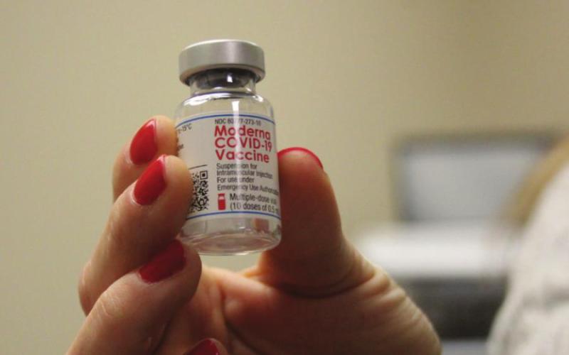 Dr. Prater gets first staff shot