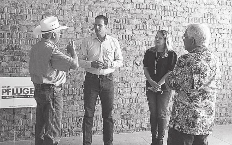 Pfluger visit Stephens County for meet and greet