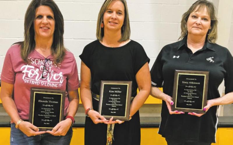 WISD employees honored