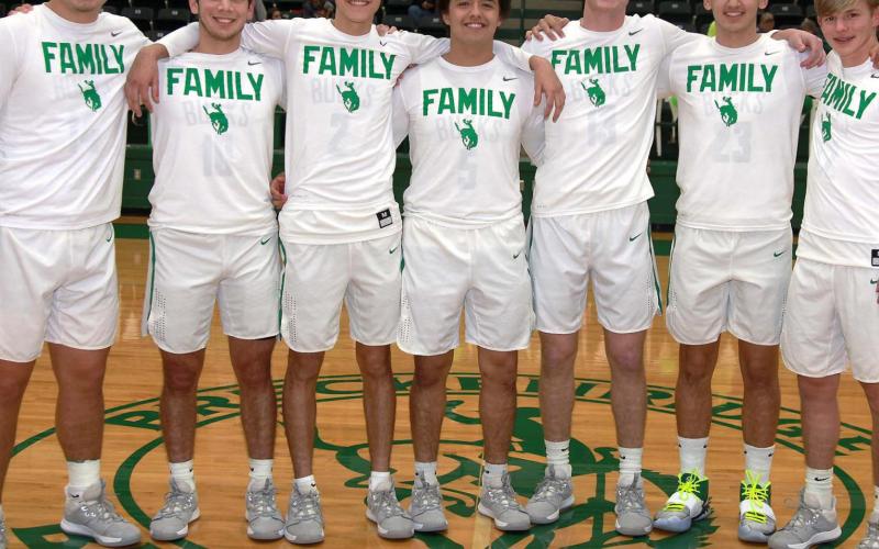 A blast from the past... Buckaroos at Senior Night