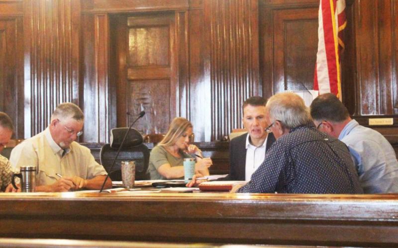 Stephens County accepts a grant administered by TxDOT; takes no action on grant writers