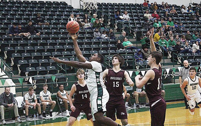 Bucks rout Bulldogs, 80-23