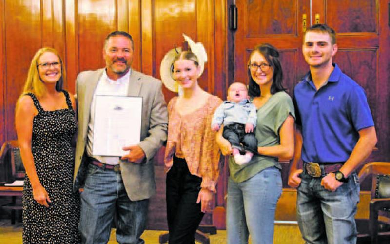 County honors retired Texas Ranger