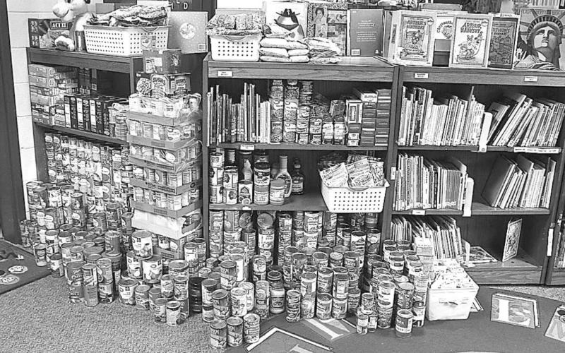 Mrs. Kennedy’s first grade class wins food drive challenge