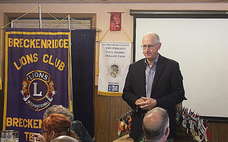 Conaway bids farewell to Lions Club, District 11