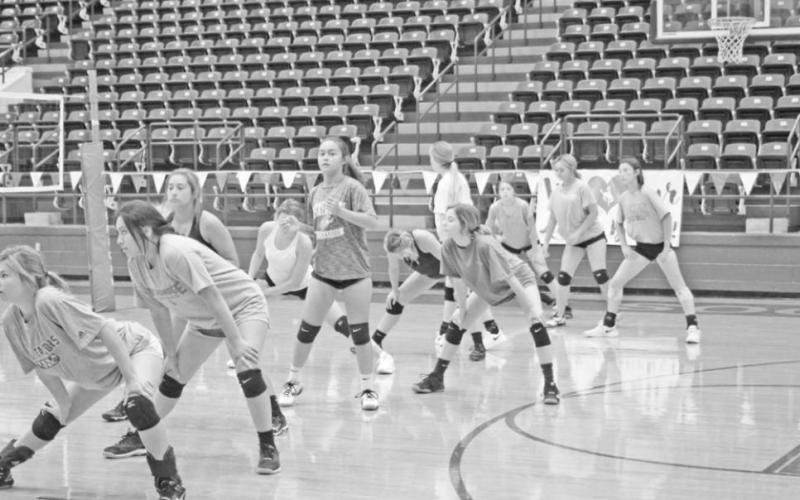 Bucks/Lady Bucks hit the field for conditioning skills