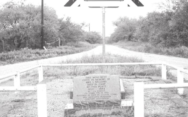 ‘Grave in the middle of the road’ clarified