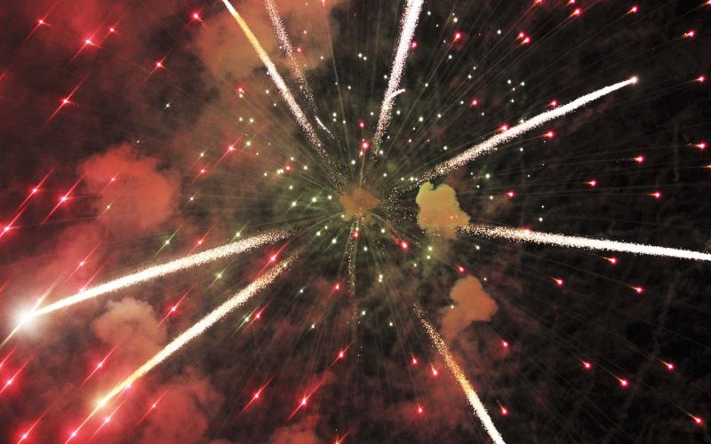 (Archive photo) The fireworks show is the highlight of the annual Boomfest event at Hubbard Creek Lake. After being canceled last year, the event will be returning Saturday, July 4.