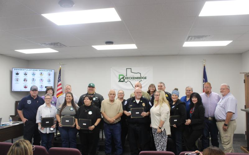 (Photo/Alex Kielar) Graduates of the first annual city of Breckenridge’s Citizens Academy were honored for completing at least eight of the nine classes back in October. The city is bringing back the academy for the second year starting in January. 