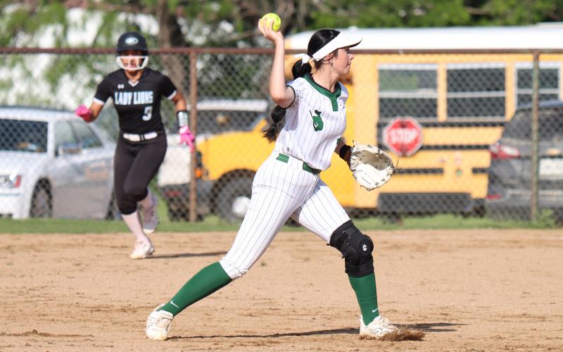 Paisley Thibodeaux was named to the District 8-3A First Team and was honored alongside her fellow teammates for their performance both on the field and in the classroom. (Photo/Thomas Wallner)