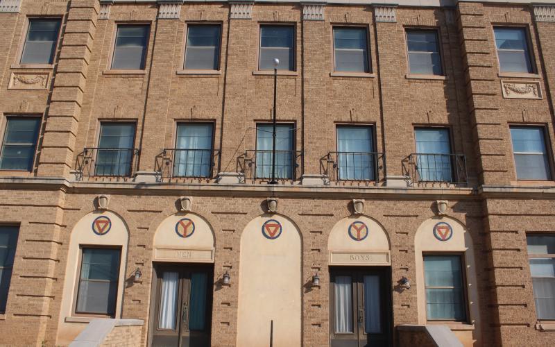 (Photo/Alex Kielar) The location of the former YMCA building, 300 E. Walker St., is being considered to be replated by the Breckenridge City Commission so that the building can be used as a potential future location for a new fire station. 
