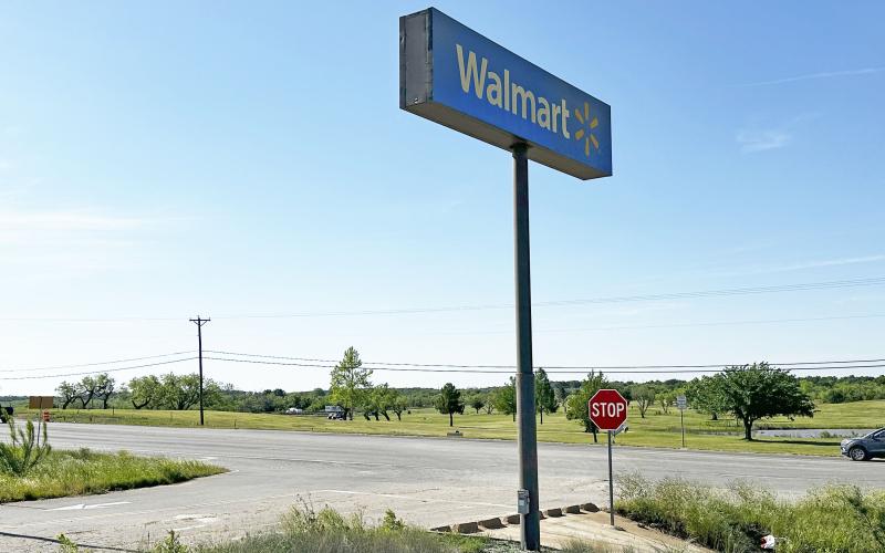 A Breckenridge woman died Monday, April 22 as a result of injuries sustained in a two-vehicle crash outside the Breckenridge Walmart at 3800 Hwy. 180 West. Photo/Mike Williams