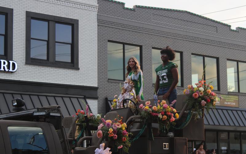 (Photo/Alex Kielar) This year’s 101st Coronation will feature the crowning of Lane Bartoskewitz as the 2025-26 Buckaroo Queen by Great Lord Chamberlain Christian Flores, who took part in the homecoming parade earlier this year. 