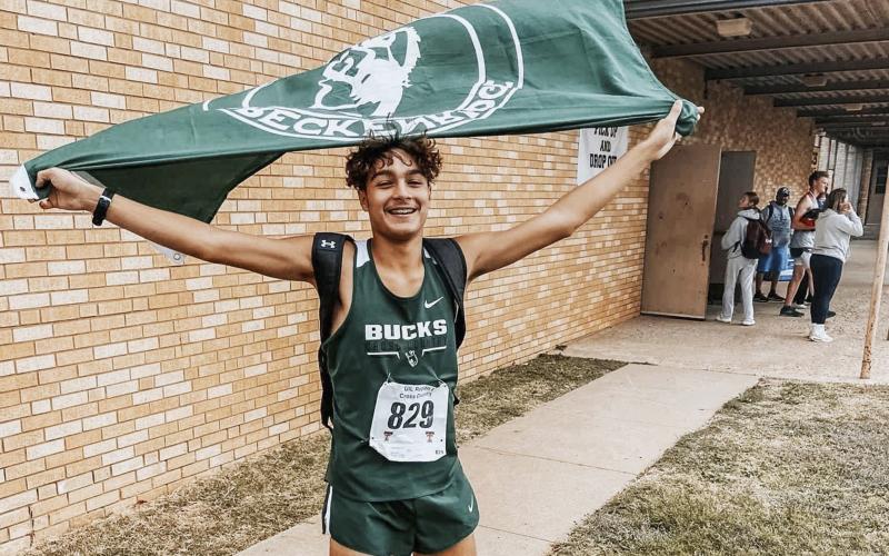 BHS sophomore Chance Stewart (pictured at the UIL Region I 3A Championship in Lubbock) finished 55th overall in the 2023 UIL State Championship in Round Rock on Friday, Nov. 3. Contributed Photo/ Karla Stewart