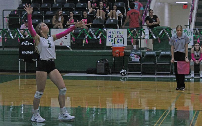 (Photo/Alex Kielar) Lane Bartoskewitz earned a spot on the recently announced academic all-state second team for volleyball through the Texas High School Coaches’ Association, as well as the same selection for cross country.
