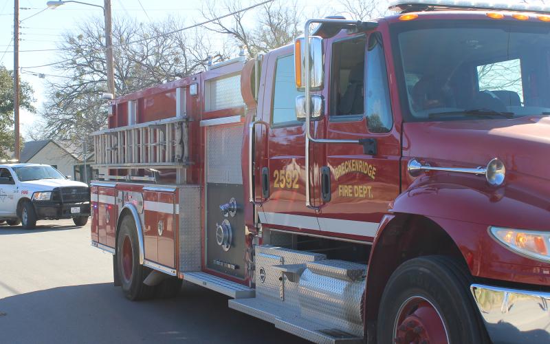 (Photo/Alex Kielar) The Stephens County Commissioners Court voted to enact a county-wide burn ban in response to ongoing dry conditions following input from County Fire Marshal Malcolm Bufkin at their meeting Monday morning, Dec. 8. 