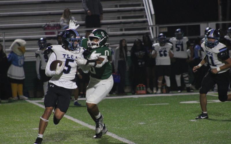 (Photo/Alex Kielar) Senior defensive lineman Douglas White earned a first team defense selection as part of the plethora of all-district honors that the Buckaroos football team earned for this past season. 