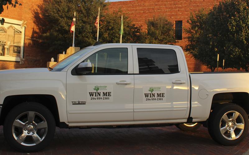 Shown here is a truck set to be raffled off by the Breckenridge Chamber of Commerce.