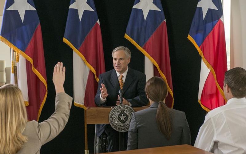 Gov. Greg Abbott. Courtesy of Greg Abbott's website.