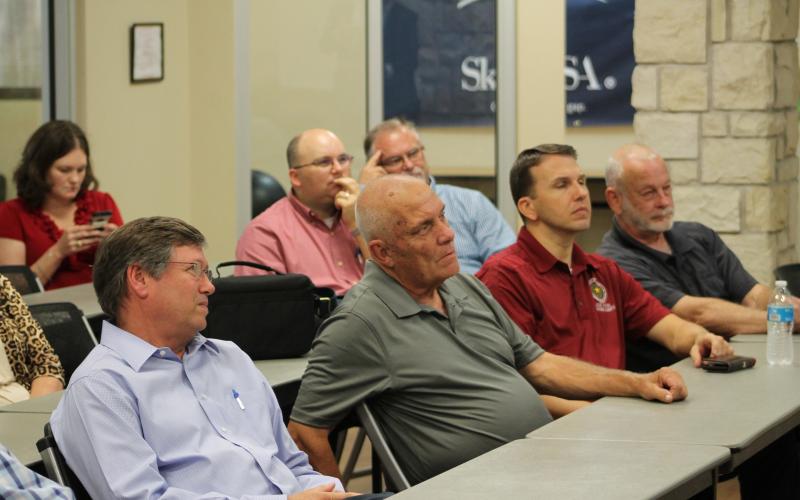 Many officials from the county and city were at the event. They include but are not limited to, Mayor Bob Sims, Stephens County Sheriff Will Holt, Stephens County Judge-elect Mike Roach, Breckenridge ISD Superintendent Tim Seymore and Virgil Moore, the executive director for the Breckenridge Economic Development Corporation.