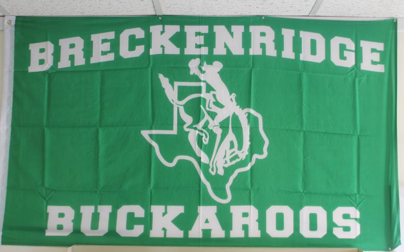 The Breckenridge Buckaroo flag. BA photo by James Norman