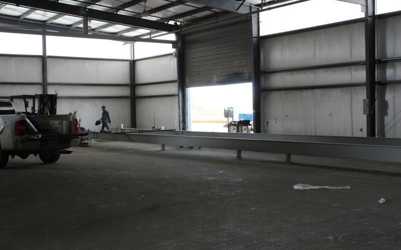New Vision's warehouse will focus on oil field units and tiny housing. If able, they will also look to expand into other types of housing projects. BA photo by Melissa Baker