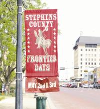 The annual Stephens County Frontier Days takes place next weekend at Breckenridge City Park, from noon Friday, May 2 until 11 p.m. Saturday, Photo/Alex Kielar