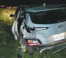 No injuries in two-vehicle crash