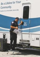 The Battle of the Badges blood drive took place June 1-3 at Texas State Technical College and Stephens Memorial Hospital. Photo/Mike Williams