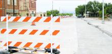 A view of US 183 North, whose two north-bound lanes have been blocked off for some time, awaiting final surface work. Photo/Alex Kielar