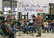 Honoring those who served