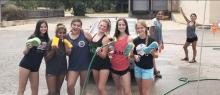 BHS cheerleaders raise over $600 during carwash