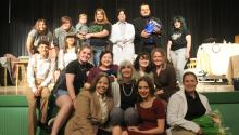 School play performance These Shining Lives