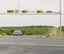 The traffic signals at the intersection of US 180 and FM 3099 are now fully operational after operating as blinking red lights.