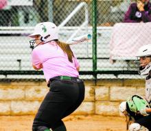 A busy spring athlete at Breckenridge, Joni Jackson started her senior softball season off with a bang with six homers in the opening week, including four in the first game against Sweetwater. Contributed photo