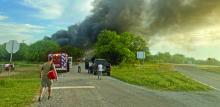 Crews were out at the scene of a structure fire Saturday, May 17 at 2953 CR216, west of Hubbard Creek Lake. The Breckenridge Fire Department, Stephen’s County Sheriff ’s Department, Hubbard Creek VFD and Sacred Cross EMS all responded to the scene. Photo/Alex Kielar