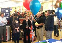 Community celebrates United’s Olson