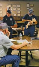 Breckenridge Elks Lodge #1480 hosted and sponsored a CPR and Stop the Bleed class Tuesday, Nov. 29 for local first responders. Photos/Melynda Flournoy