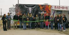 Ribbon cutting