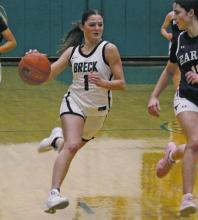 Senior Karsyn Smalley was named to the 2nd Team All-District, as well as Academic All-District for her performance this past basketball season. Photo/Alex Kielar
