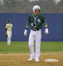 Christian Arellano went 2-for-7 with two walks and two runs in games against Henrietta, Graham and Bowie during the Graham baseball tournament last weekend. Photo/Mike Williams