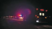 First responders, plus members of the community, worked for over an hour last Thursday to locate a child who had gone missing from the Wayland area. Photo/Stevie Watkins
